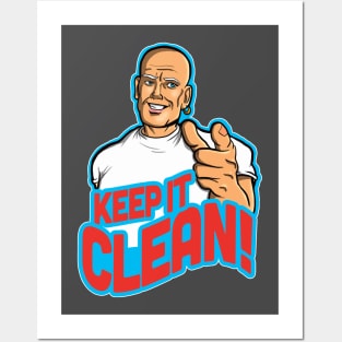 Keep It Clean Posters and Art